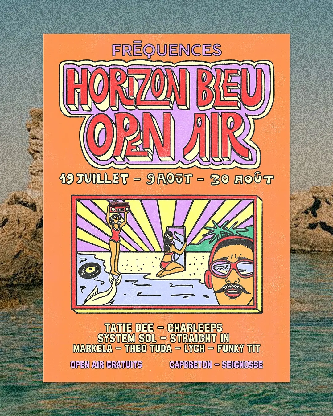 Horizon bleu Open air #1